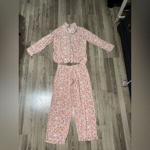 Eberjey Longsleeve Pajama Set Large